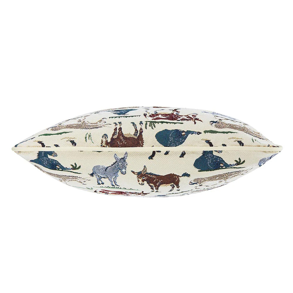 Signare Tapestry Happy Donkey Cushion Cover