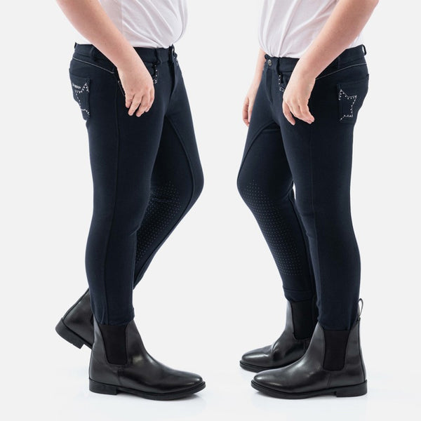 John Whitaker Childs Birtle Diamante Breech - Navy