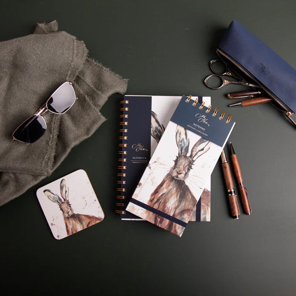 Meg Hawkins 'The Meadow' Hare Watercolour Design Notepad