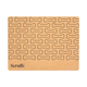 Scruffs Cork Pet Placemat - Bone Print