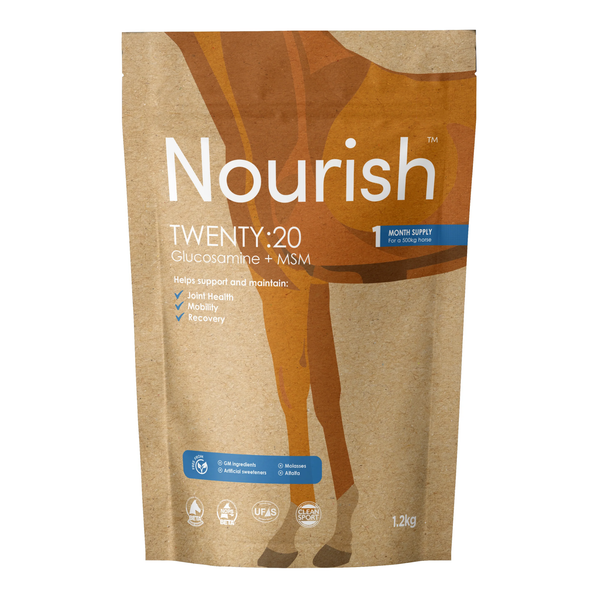 Nourish Twenty:20 Glucosamine + MSM - 1.2kg