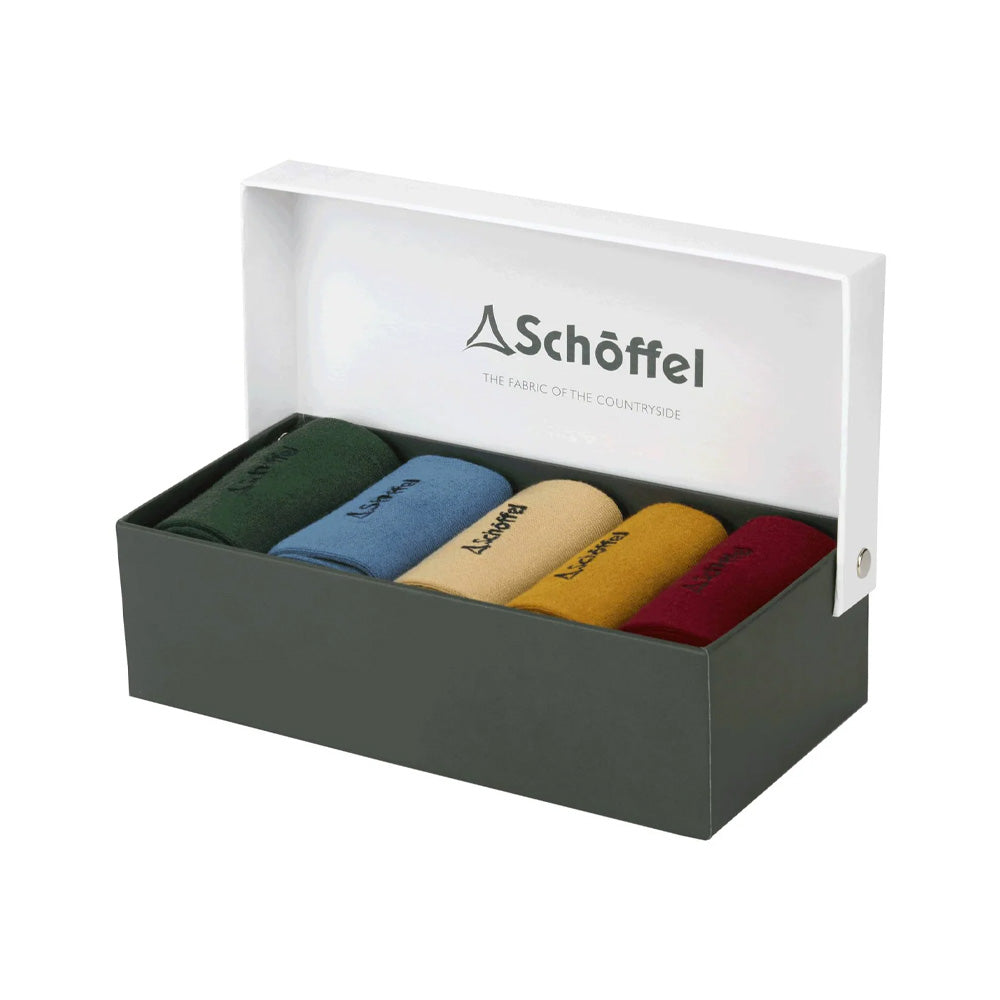 Schoffel Mens Bamboo Socks - Oat Mix
