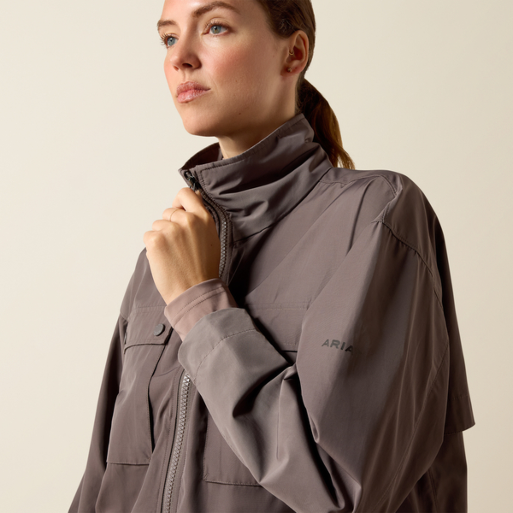 Ariat Ladies Breathe X Jacket - Plum Grey