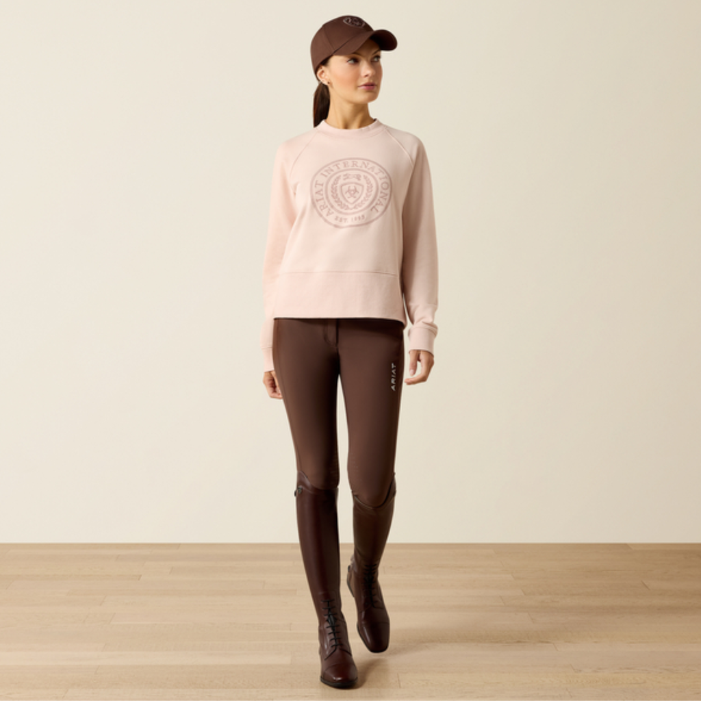 Ariat Ladies Martine Sweatshirt - Sepia Rose