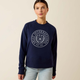Ariat Ladies Team Martine Sweatshirt - Navy