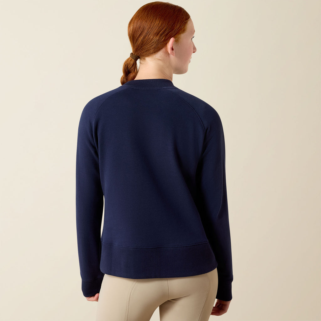 Ariat Youth Team Martine Sweatshirt - Navy