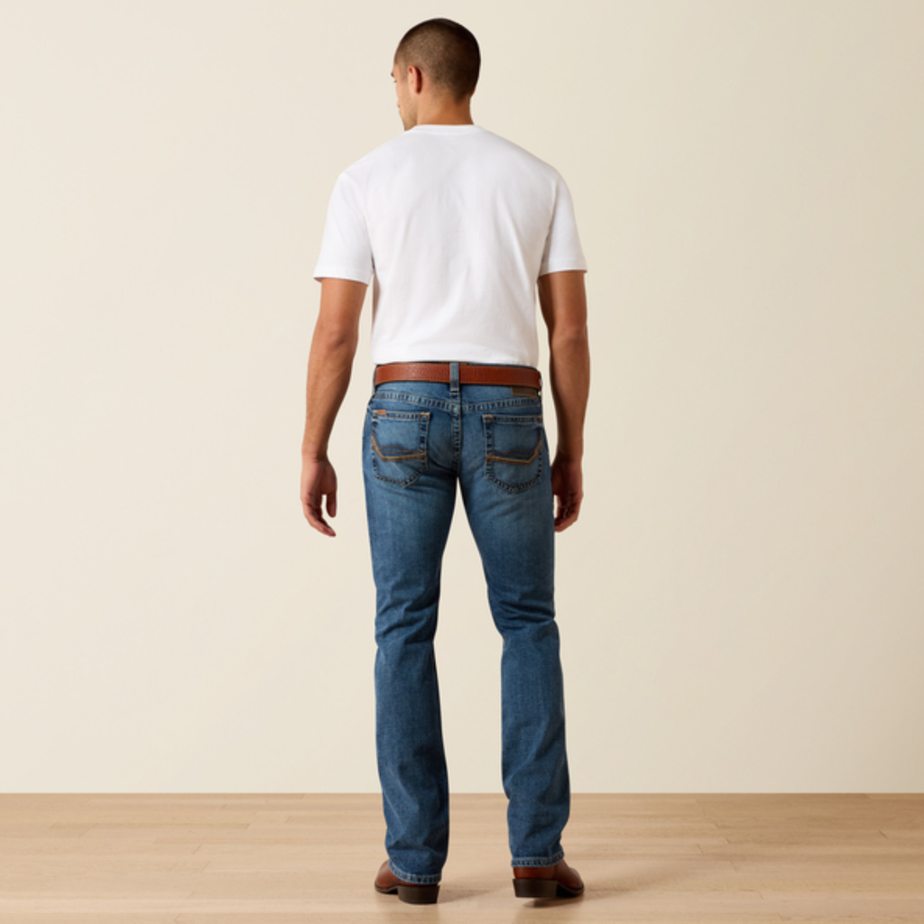 Ariat Mens M7 Slim Fit Straight Axel Jean - Livermore