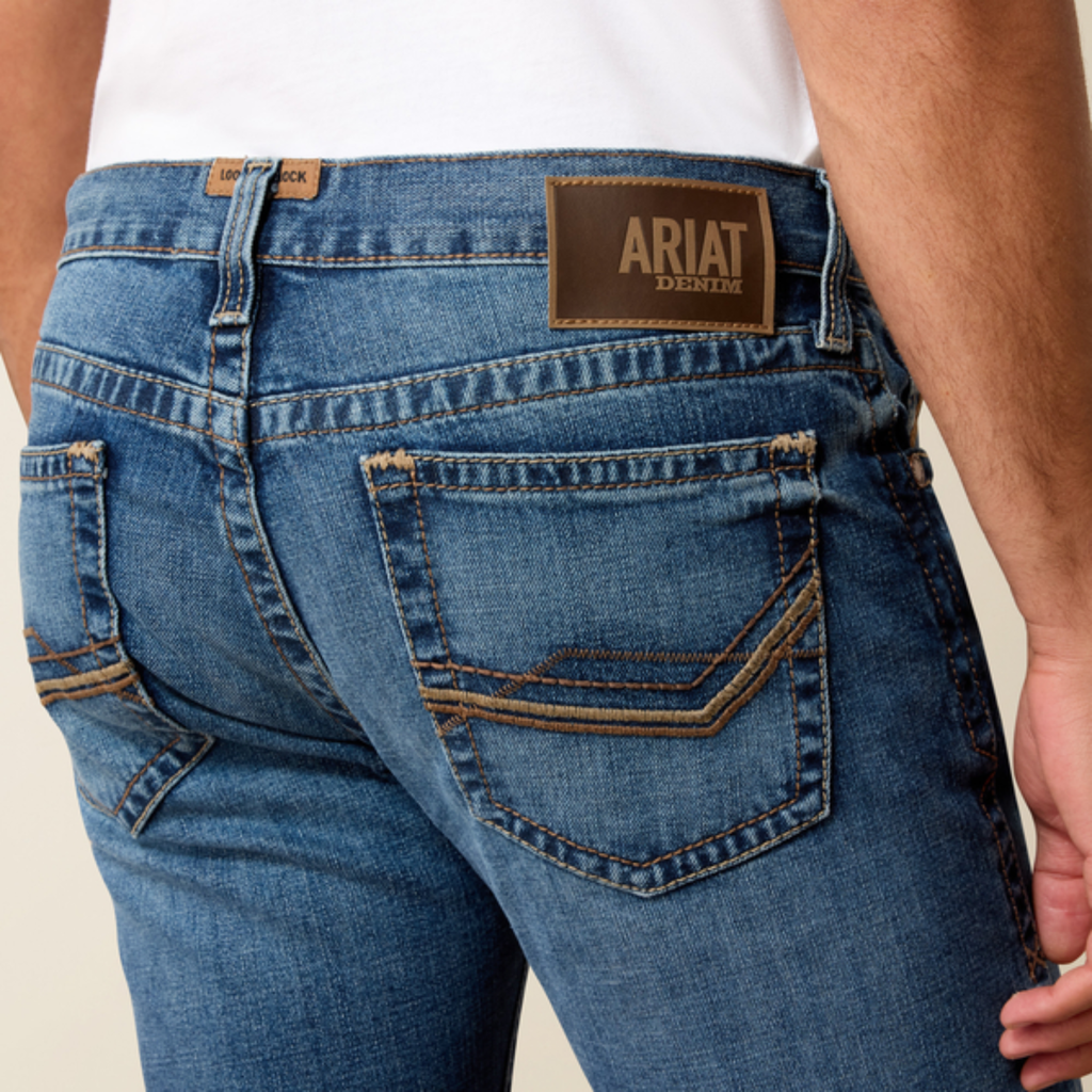 Ariat Mens M7 Slim Fit Straight Axel Jean - Livermore