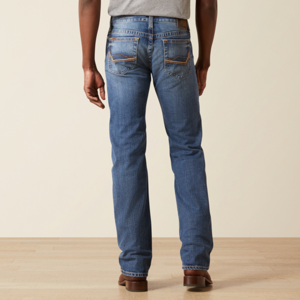 Ariat Mens M7 Slim Fit Straight Axel Jean - Livermore
