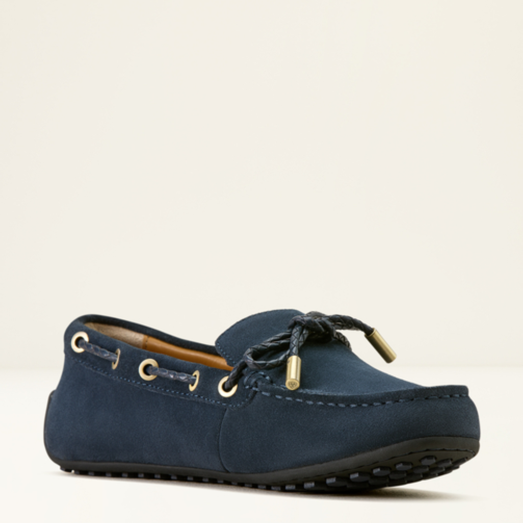 Ariat Ladies Margot Driving Moc - Navy Suede