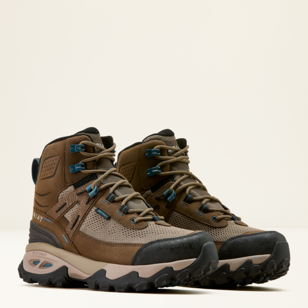 Ariat Ladies Traverse Mid H2O Boot - Brown Bark