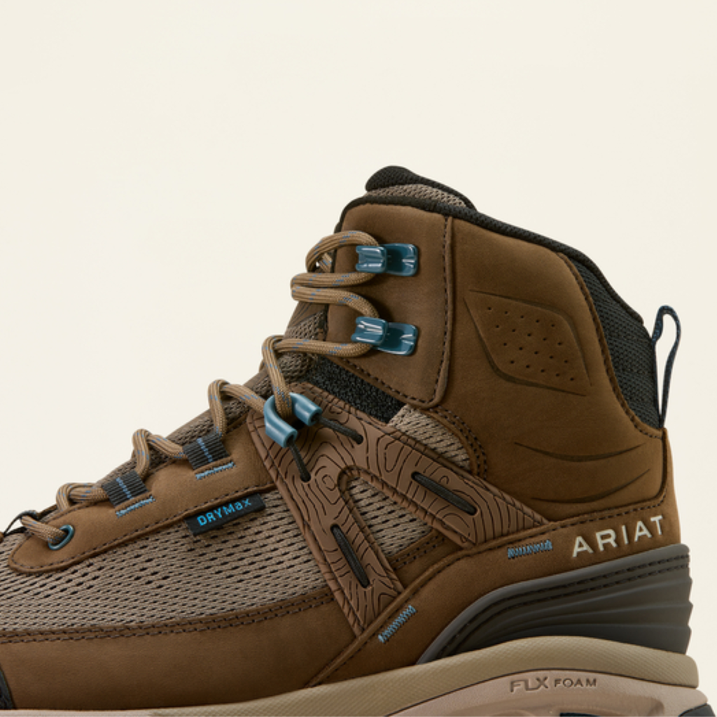 Ariat Ladies Traverse Mid H2O Boot - Brown Bark