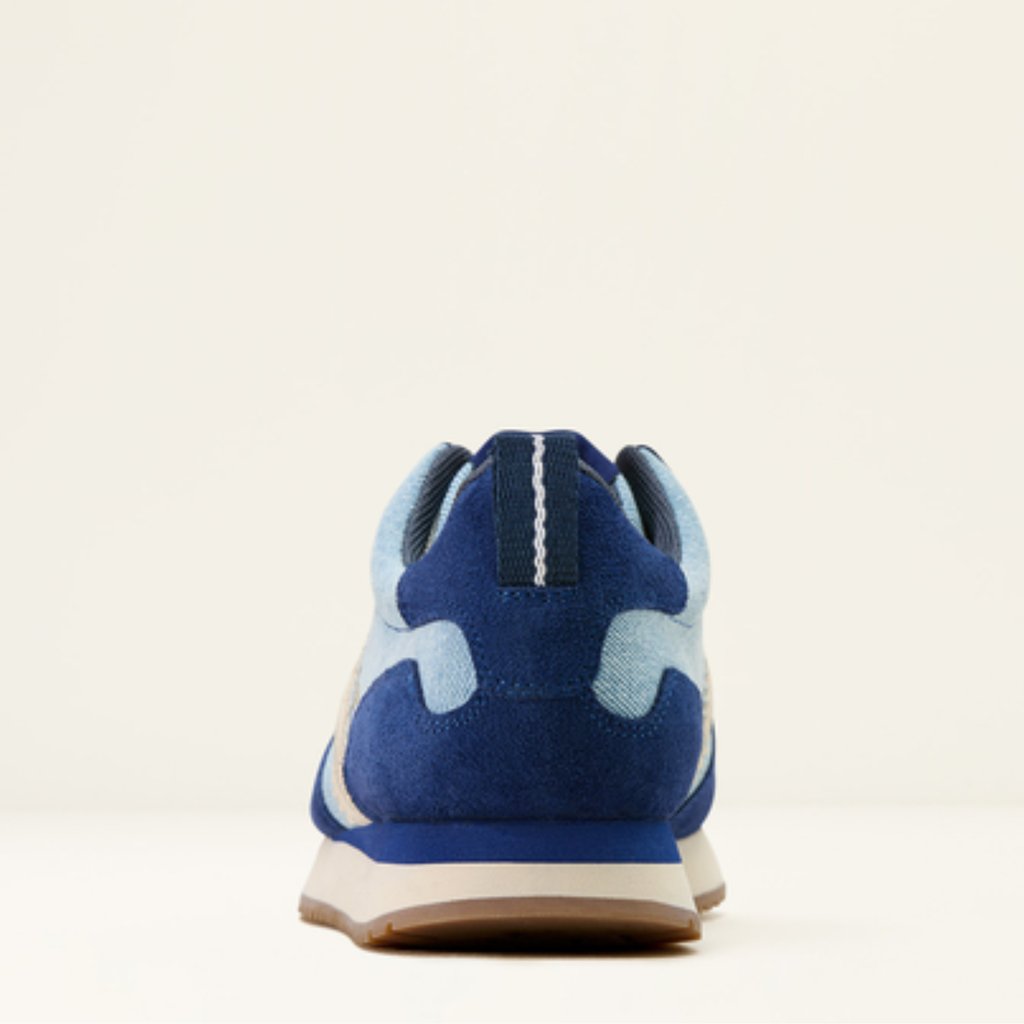 Ariat Ladies Ranch Runner Trainer - Light Denim/Blue Depths