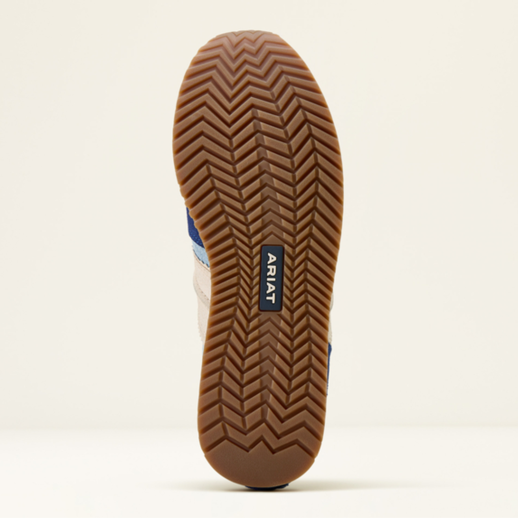 Ariat Ladies Ranch Runner Trainer - Light Denim/Blue Depths