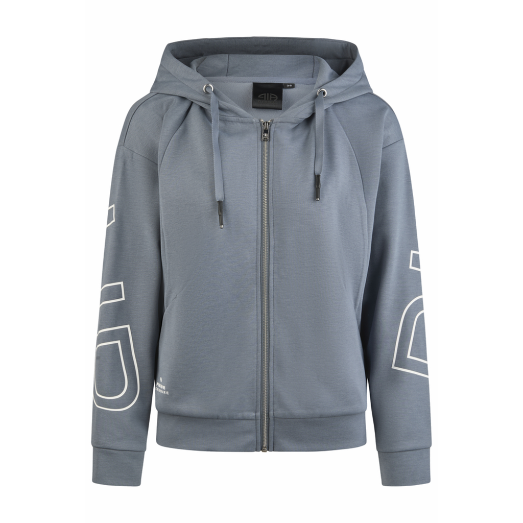 Pikeur Ladies Hoody Jacket - Ash Blue