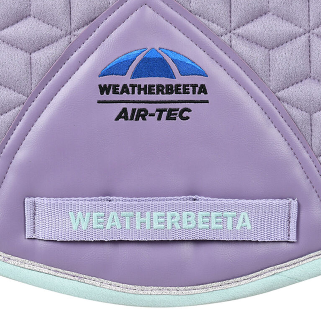 Weatherbeeta Suede Elite Air-Tec All Purpose Saddle Pad - Soft Lilac