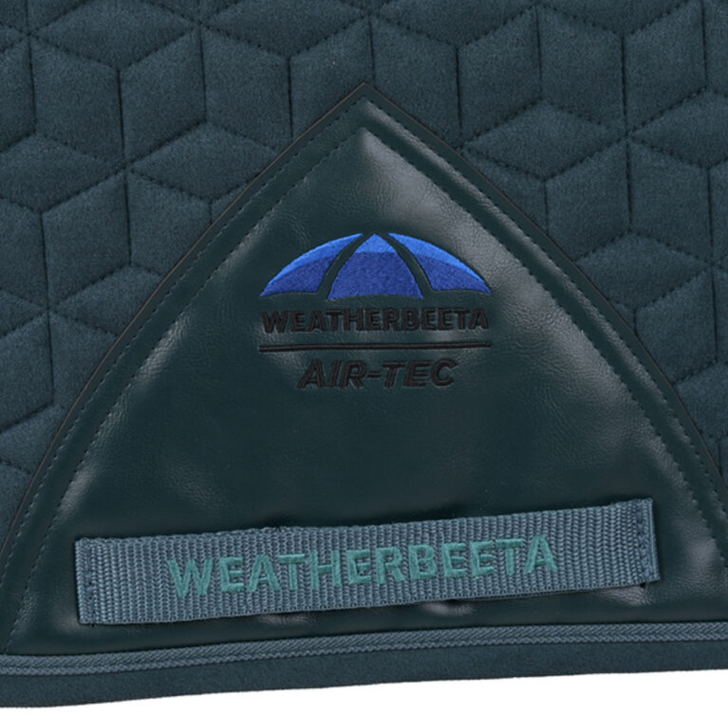 Weatherbeeta Suede Elite Air-Tec Dressage Saddle Pad - Forest Green