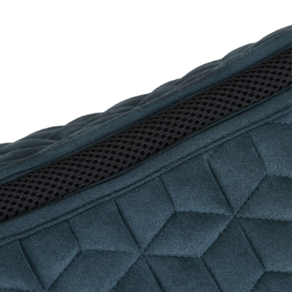 Weatherbeeta Suede Elite Air-Tec Dressage Saddle Pad - Forest Green