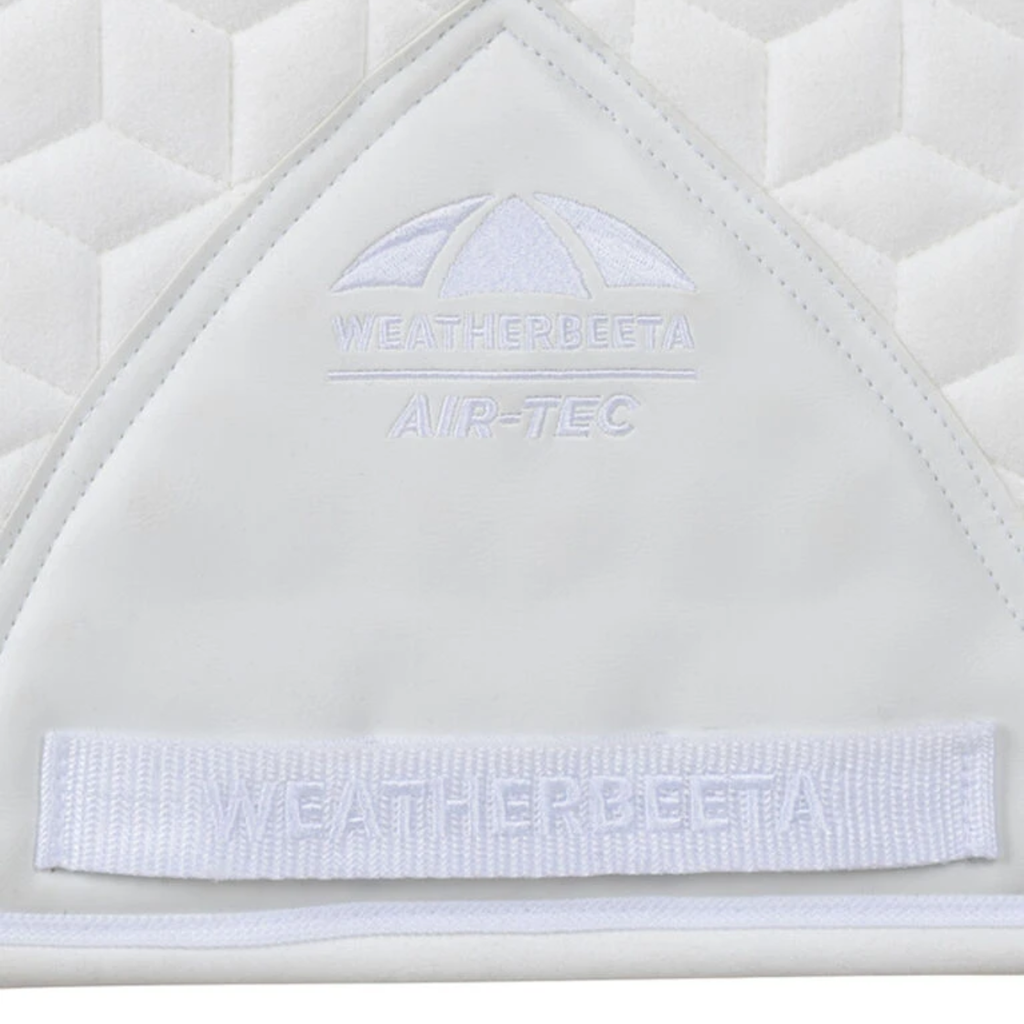 Weatherbeeta Suede Elite Air-Tec Dressage Saddle Pad - White