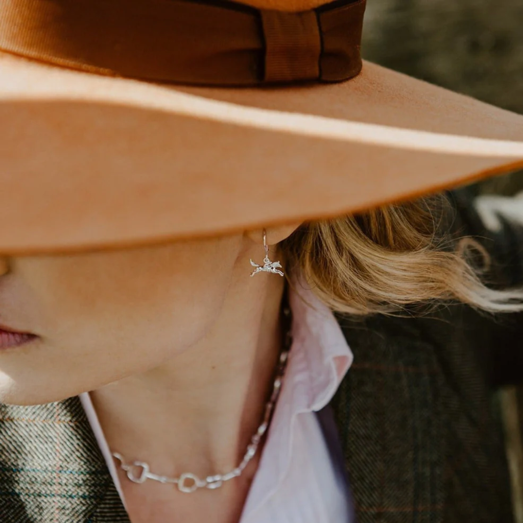 Reeves and Reeves Racing Horse Earrings