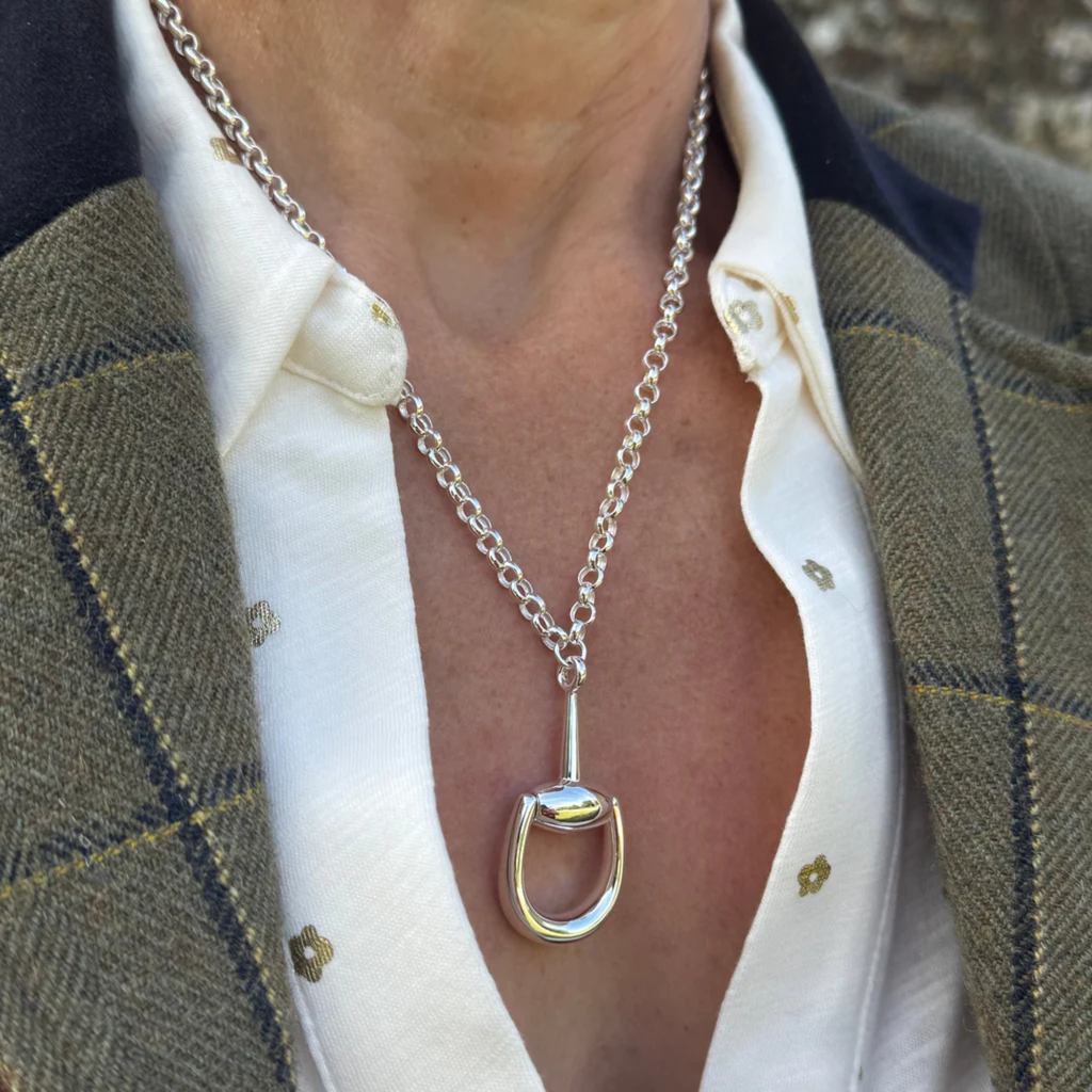 Reeves and Reeves Supersize Half Snaffle Necklace