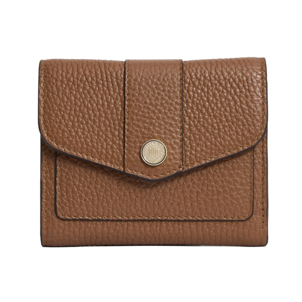 Fairfax and Favor Langford Button Purse - Tan Leather
