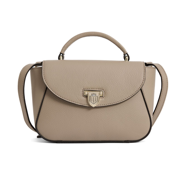 Fairfax and Favor Mini Blenheim Handbag - Stone Leather