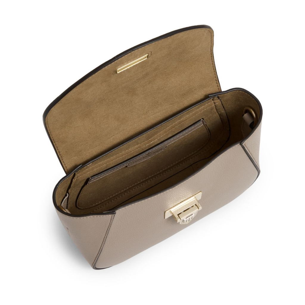 Fairfax and Favor Mini Blenheim Handbag - Stone Leather
