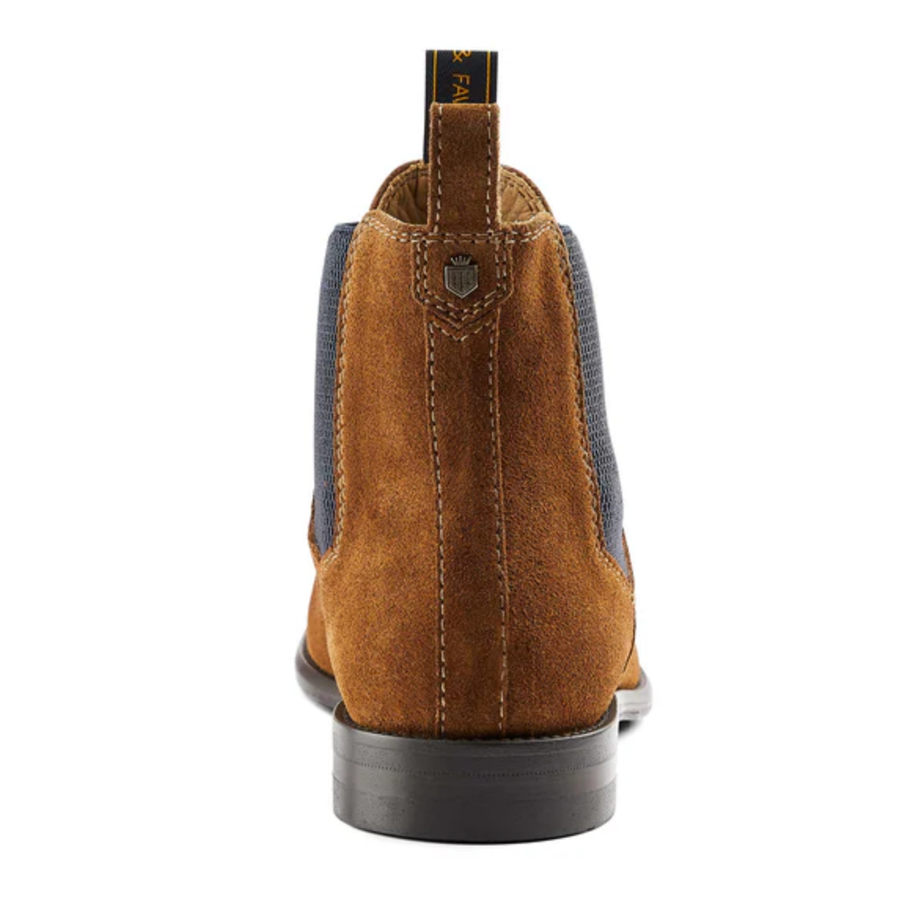 Fairfax and Favor Mens Chelsea - Cognac Suede