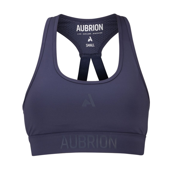 Aubrion Ladies React Power Sports Bra - Midnight