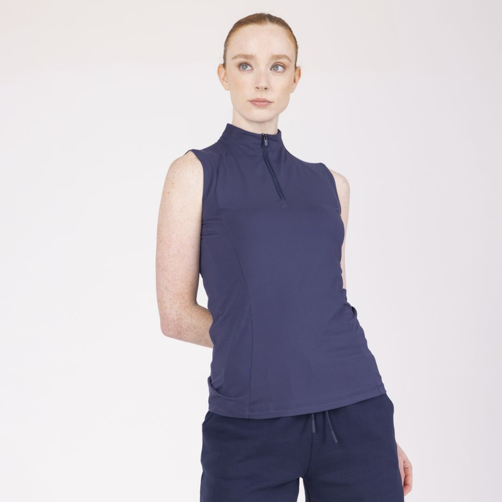 Aubrion Ladies React Sleeveless Base Layer - Midnight
