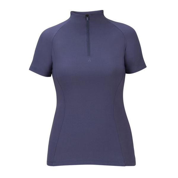 Aubrion Ladies React Short Sleeve Base Layer - Midnight
