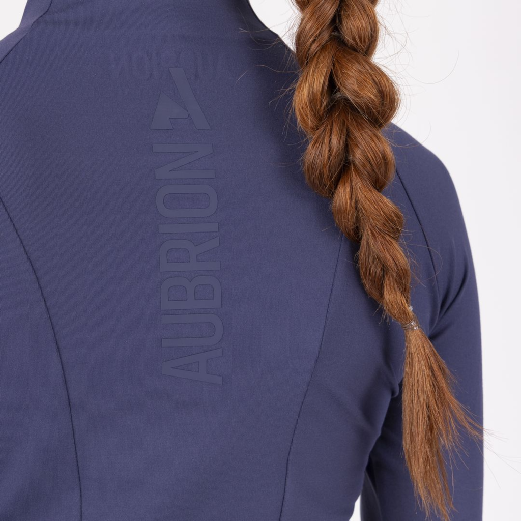 Aubrion Ladies React Long Sleeve Base Layer - Midnight