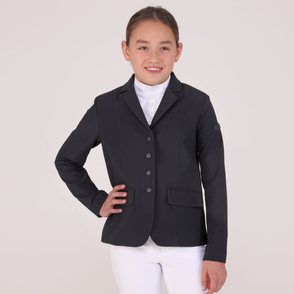 Aubrion Optima Young Rider MX Show Jacket - Black