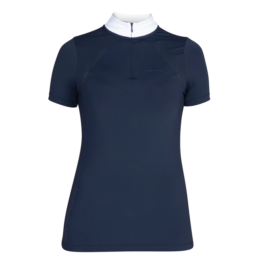 Aubrion Ladies Optima QX Show Shirt - Navy