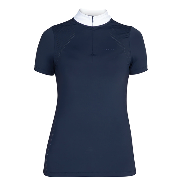 Aubrion Ladies Optima QX Show Shirt - Navy