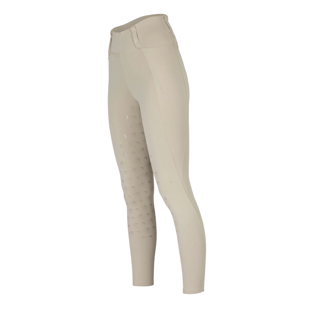 Aubrion Ladies Optima MX Riding Tights - Beige