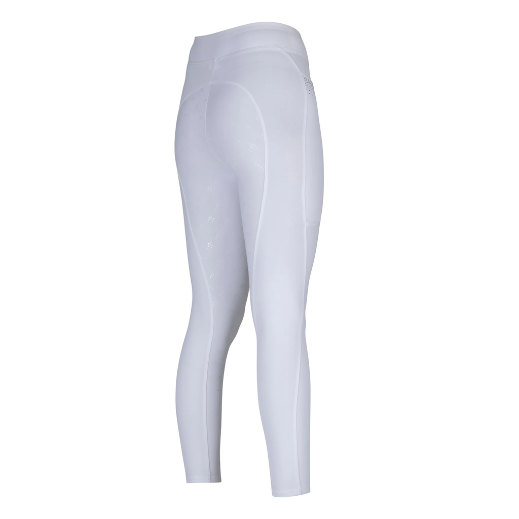 Aubrion Ladies Optima GX Riding Tights - White