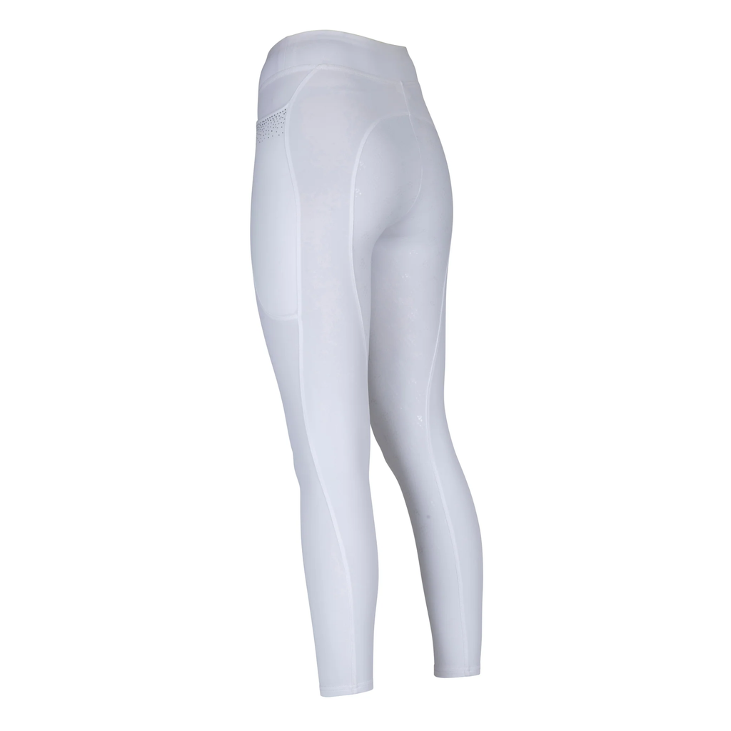 Aubrion Ladies Optima GX Riding Tights - White