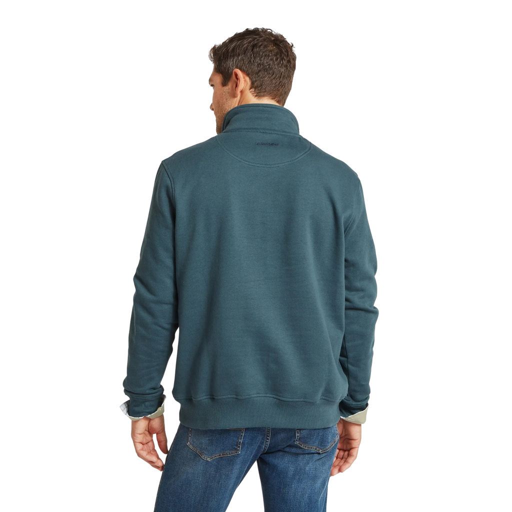 Schoffel Mens Bude Sweatshirt - Deep Ocean Blue