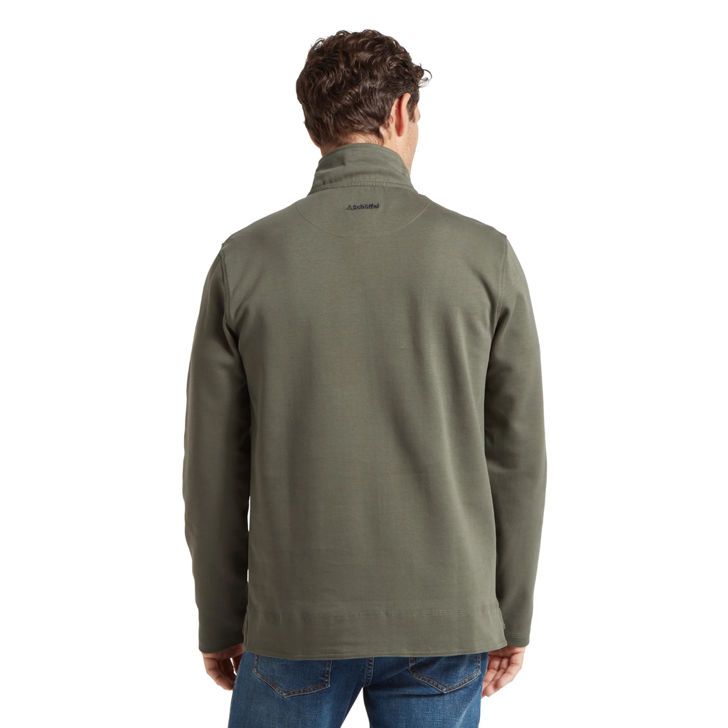 Schoffel Mens Branscombe Cove Sweatshirt - Beetle Green