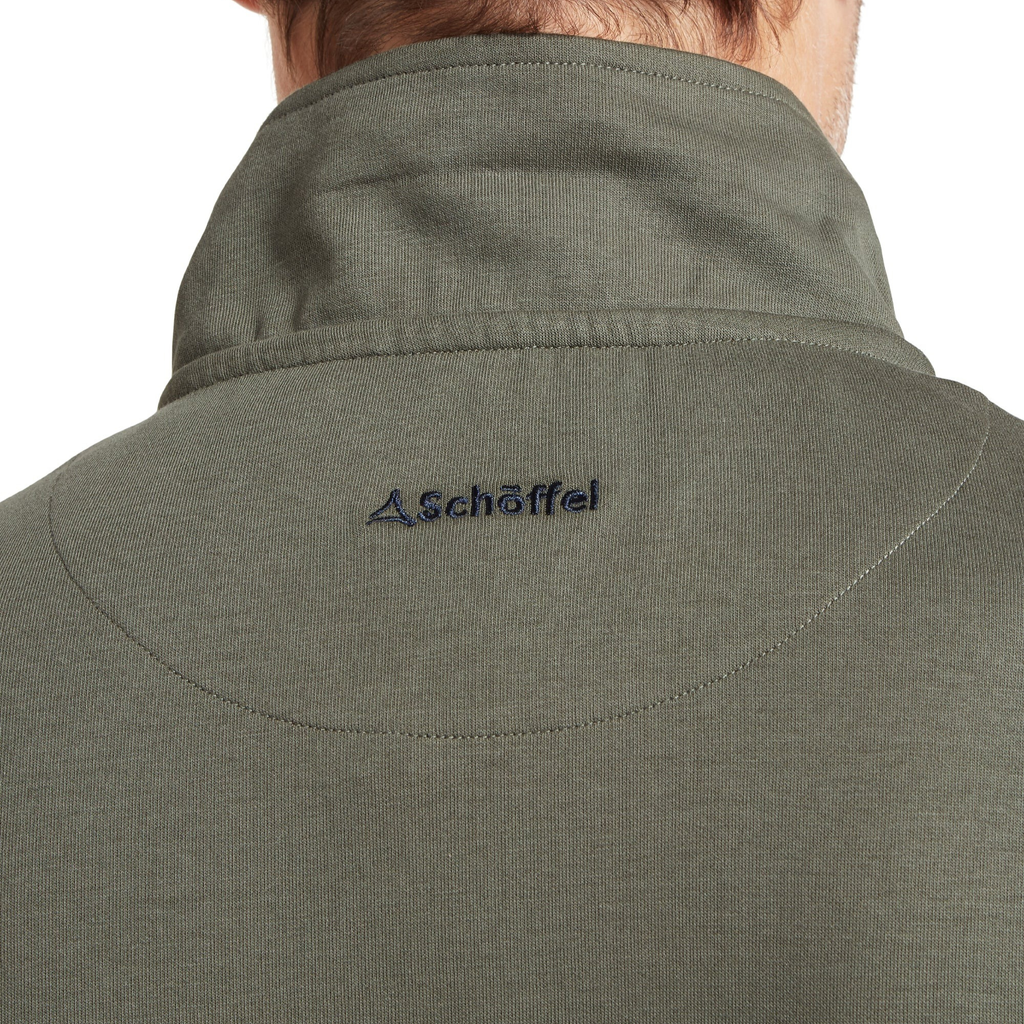 Schoffel Mens Branscombe Cove Sweatshirt - Beetle Green