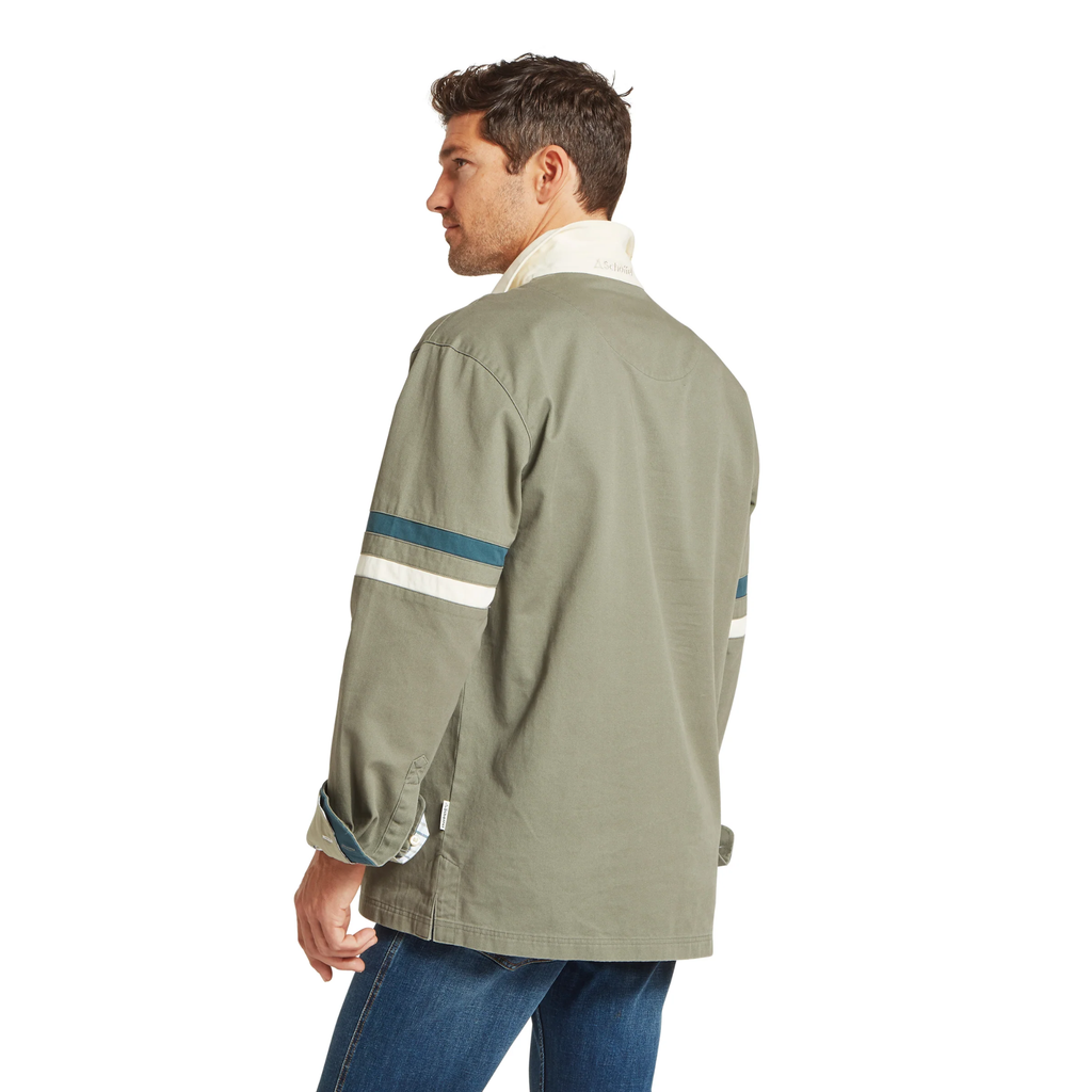 Schoffel Mens Truro Deck Shirt - Agave Green