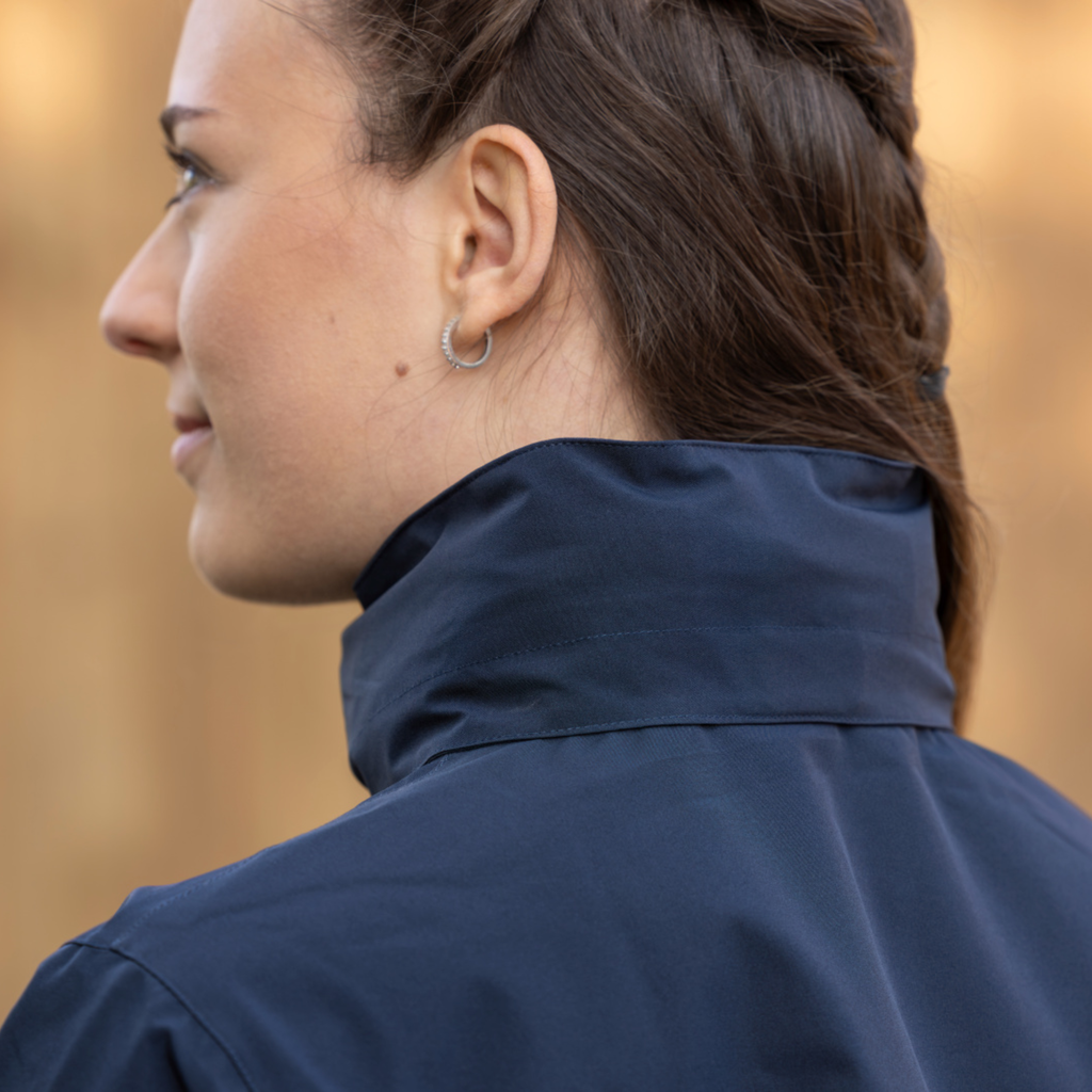 Covalliero Ladies Rain Jacket - Dark Navy