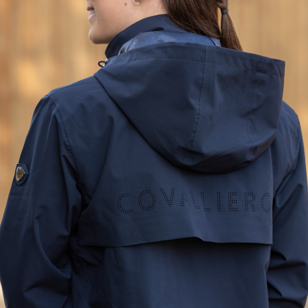 Covalliero Ladies Rain Jacket - Dark Navy