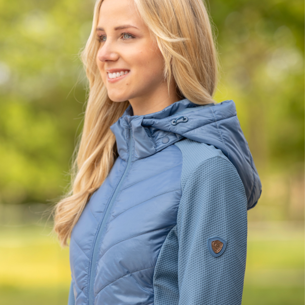 Covalliero Ladies Combination Jacket - Smoked Blue