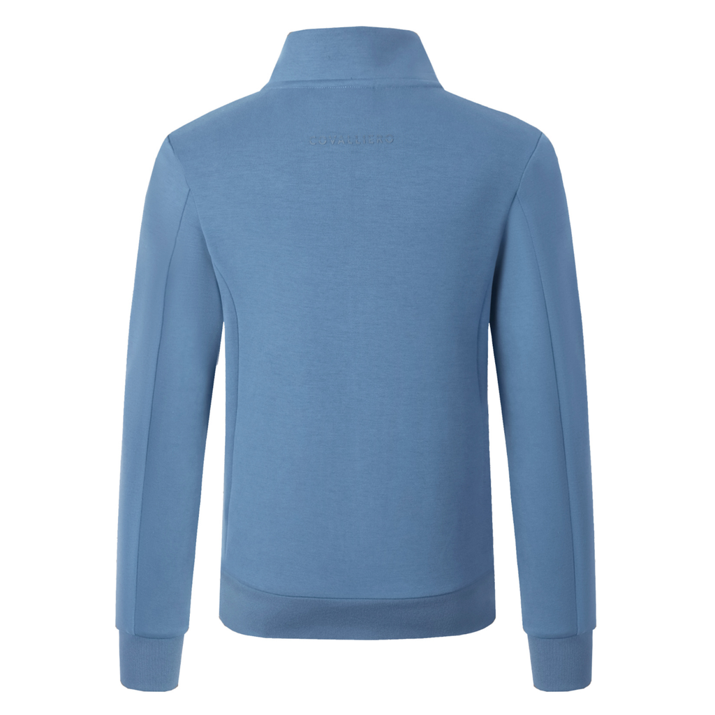 Covalliero Ladies Sweat Jacket - Smoked Blue