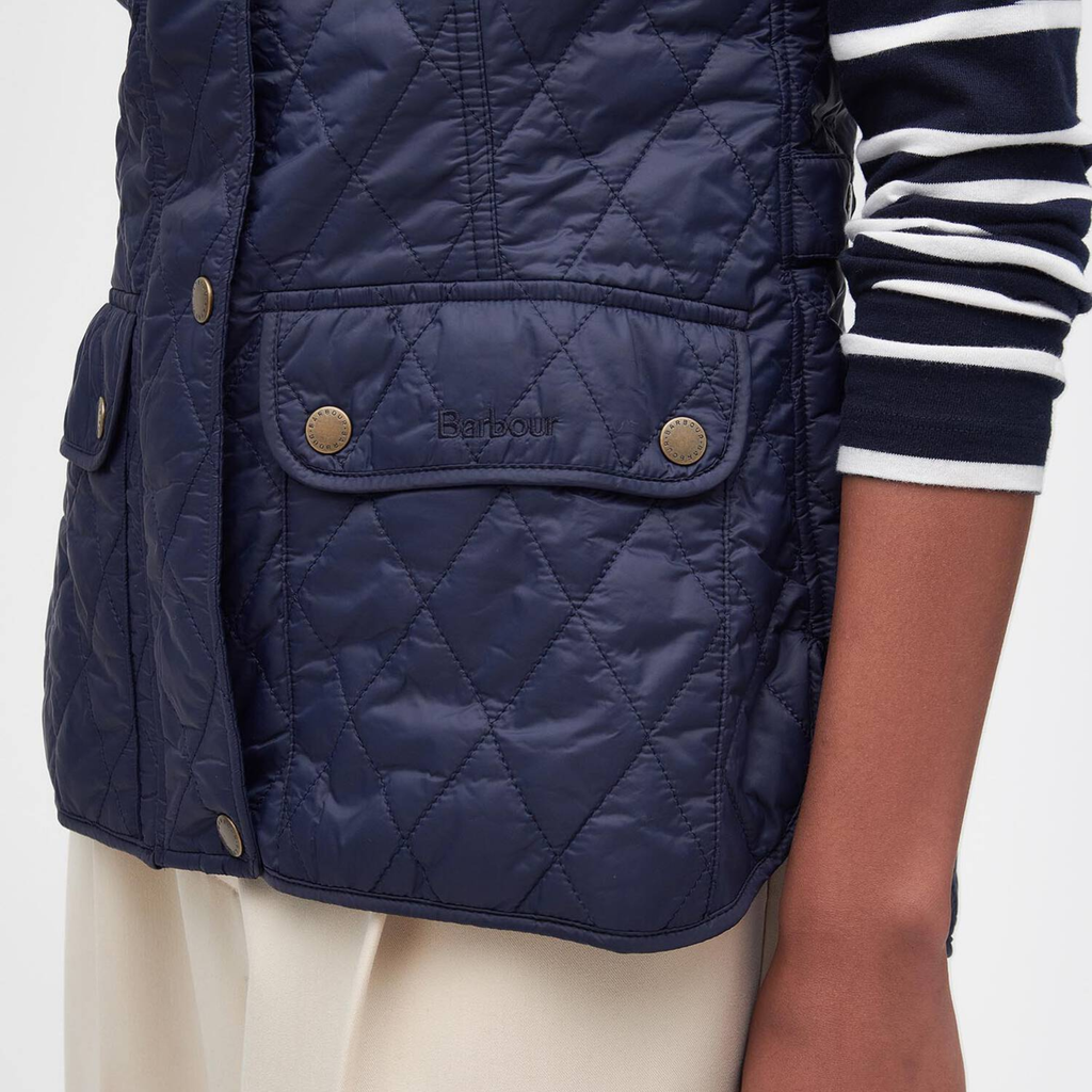 Barbour Ladies Otterburn Quilted Gilet - Navy