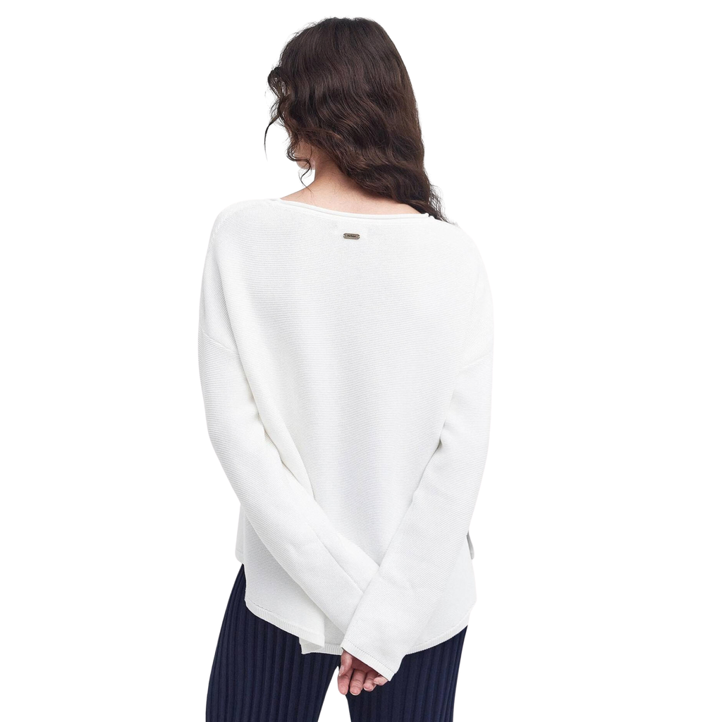 Barbour Ladies Marine Knitted Jumper - Cloud