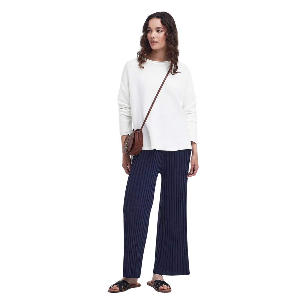 Barbour Ladies Marine Knitted Jumper - Cloud